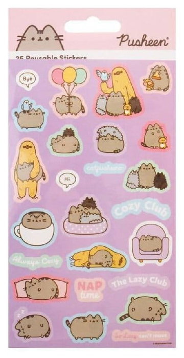 Pyramid International Pack de 25 pegatinas de Pusheen Characters Pyramid International Pack de 25 pegatinas de Pusheen Characters