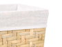 KIPIT Cesto Ropero Madera-Blanco