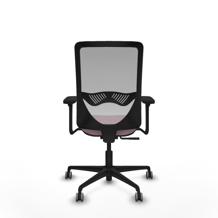 PIQUERAS Y CRESPO Silla de oficina Zulema con Mecanismo Sincro Rosa y Gris PIQUERAS Y CRESPO Silla de oficina Zulema con Mecanismo Sincro Rosa y Gris