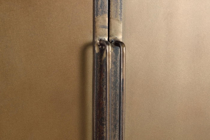 Giner y Colomer Aparador Madera Reciclada 120x75x40 cm Metal Oxidado Giner y Colomer Aparador Madera Reciclada 120x75x40 cm Metal Oxidado