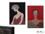 Giftdecor Cuadros Mujer Recortes Surtidos 50x70 cm (Pack de 4)