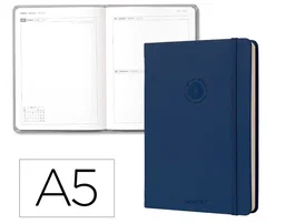 Liderpapel Agenda Antartik 2027 A5 Azul Marino