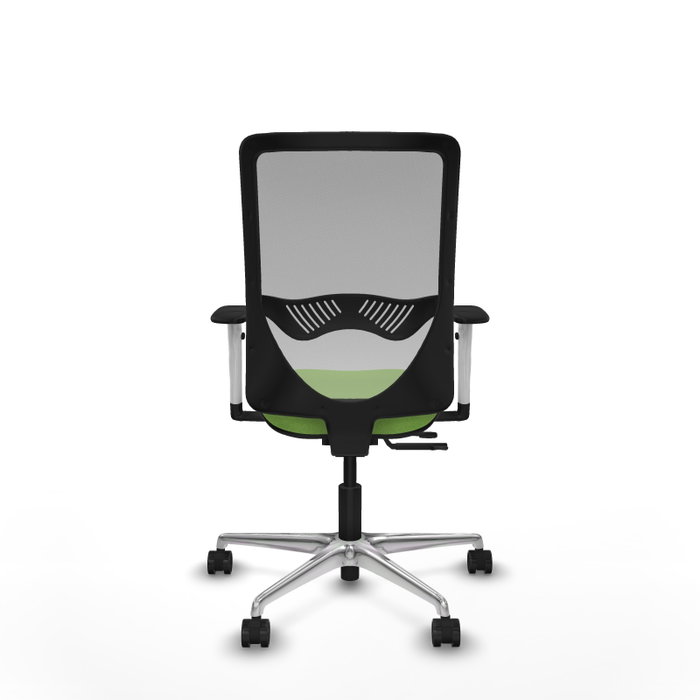 PIQUERAS Y CRESPO Silla de oficina Zulema Pistacho/Gris con mecanismo Sincro/Traslack PIQUERAS Y CRESPO Silla de oficina Zulema Pistacho/Gris con mecanismo Sincro/Traslack