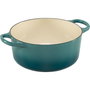 Le Creuset Signature Bräter Fuente para asar redonda 24 cm Bleu Riviera