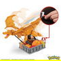 Mattel Figura Mega Construx Motion Pokemon Charizard - Kit de Construcción 1664 Piezas, Figura de 24 cm con Movilidad y Base Soporte