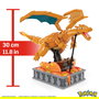 Mattel Figura Mega Construx Motion Pokemon Charizard - Kit de Construcción 1664 Piezas, Figura de 24 cm con Movilidad y Base Soporte
