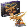 Mattel Figura Mega Construx Motion Pokemon Charizard - Kit de Construcción 1664 Piezas, Figura de 24 cm con Movilidad y Base Soporte
