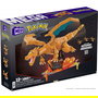 Mattel Figura Mega Construx Motion Pokemon Charizard - Kit de Construcción 1664 Piezas, Figura de 24 cm con Movilidad y Base Soporte
