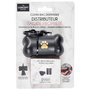 The Concept Factory Dispensador Con 45 Bolsas para Perro Tipo Hueso Con Mosquetón Ligero y Práctico