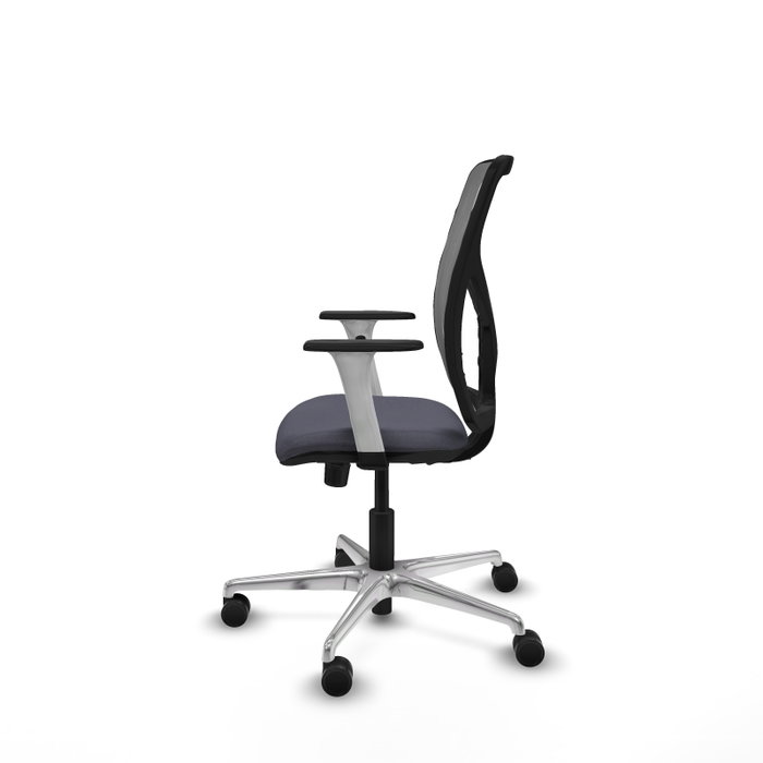 PIQUERAS Y CRESPO Silla de oficina Motilla con mecanismo Sincro Gris