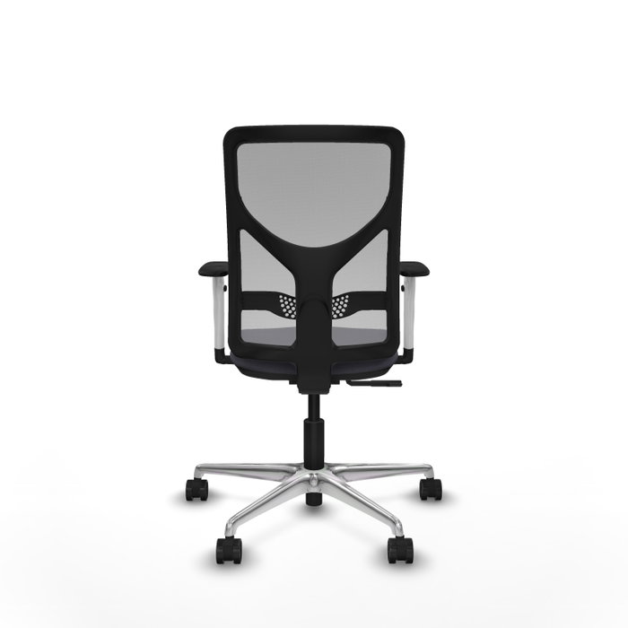 PIQUERAS Y CRESPO Silla de oficina Motilla con mecanismo Sincro Gris