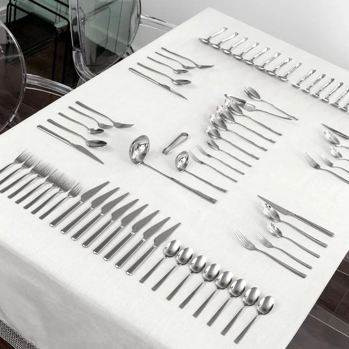 Cubertería de Acero Inoxidable Cook D`Lux InnovaGoods 72 Piezas Cubertería de Acero Inoxidable Cook D`Lux InnovaGoods 72 Piezas