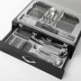 Cubertería de Acero Inoxidable Cook D`Lux InnovaGoods 72 Piezas