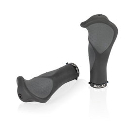 XLC Puños Ergonomic GR-S22 - 3 Componentes, Gel Amortiguador, 135 mm, Comodidad