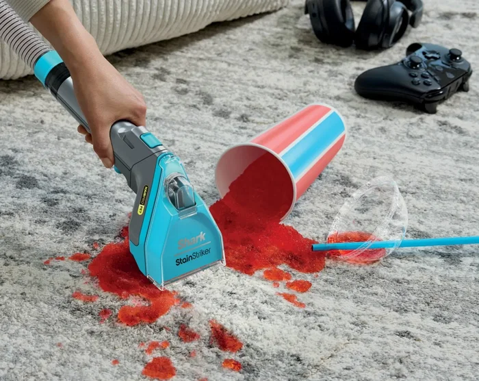 Shark StainStriker HairPro PX250EUT Quitamanchas para mascotas, Plata