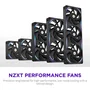 NZXT F240X RGB Ventilador de 240mm Negro