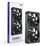 NZXT Ventilador F240X RGB Single-Frame 12cm Negro RF-U24PN-B1