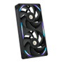 NZXT F240X RGB Ventilador de 240 mm Negro