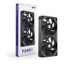 NZXT F240X RGB Ventilador de 240 mm Negro