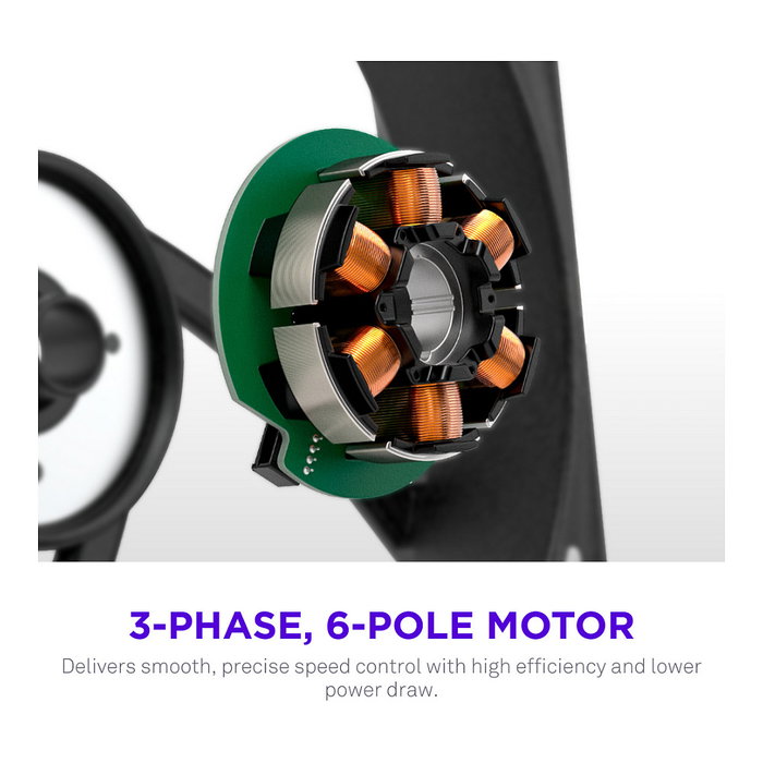 NZXT F240X RF-U24PN-B1 Ventilador RGB de 240mm (12cm) Negro, FDB, 3100 RPM, 104 CFM, 7.53 mmH2O, 41 dB