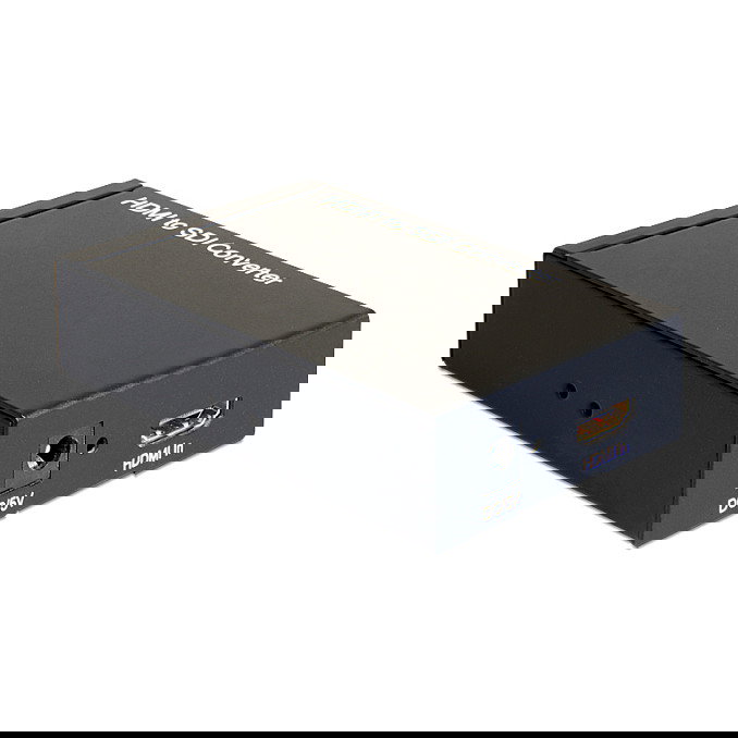 DeLOCK Konverter HDMI a 3G-SDI 93238, HDMI-A a 2 x BNC, Negro DeLOCK Konverter HDMI a 3G-SDI 93238, HDMI-A a 2 x BNC, Negro