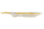 DKD Home Decor Bandeja de Gres con Diseño de Pez, 20x15x2,5 cm, Azul Celeste