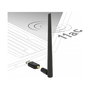 DeLOCK 12535 Adaptador Wifi USB 3.0 Dual Band 802.11ac Wi-Fi 5, 867 Mbps + 300 Mbps, Antena Externa RP-SMA, Negro