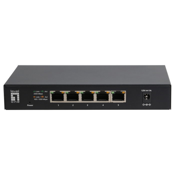 LevelOne GEU-0525 Switch de 5 puertos 2.5GbE