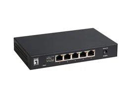 Level One GEU-0525 Switch de 5 puertos 2,5GbE Negro