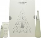 Issey Miyake L'eau d'Issey Gift Set Edición de Navidad con Eau de Toilette, Loción Corporal y Purse Spray