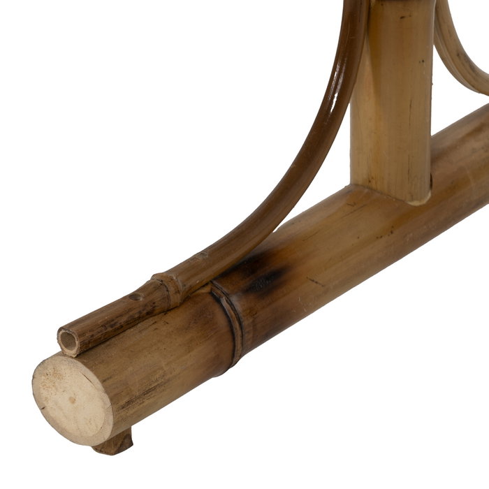 Perchero Natural Bambú Decoración 50 X 40 X 150 cm