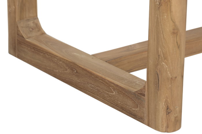 DKD Home Decor Mesa de Centro de Teca 180x70x40