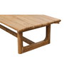 DKD Home Decor Mesa de Centro de Teca 180x70x40