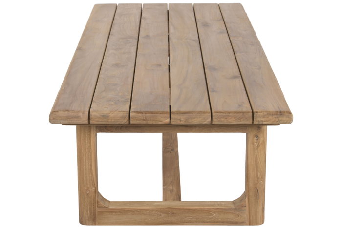 DKD Home Decor Mesa de Centro de Teca 180x70x40