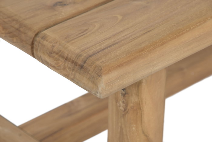 DKD Home Decor Mesa de Centro de Teca 180x70x40