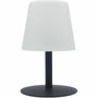 Lumisky Standy Mini Rock - Lámpara de mesa LED Inalámbrica - Gris y blanco