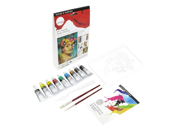Daler rowney Set Pintura Óleo Simply Activity