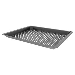Siemens HZ629070 Bandeja para Air Fry & Grill rectangular de metal, 455 x 375 x 34 mm, apta lavavajillas, antracita, 16 kg