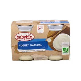 Babybio Yogur Natural 2X130g