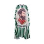 Bifull Capa de Corte Seda Cuello de Silicona Verde Barber Hipster