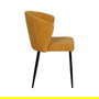 Silla Amarillo Tejido-Metal Contract 52,50 X 55 X 80 cm (Set de 2)