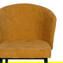 Silla Amarillo Tejido-Metal Contract 52,50 X 55 X 80 cm (Set de 2)