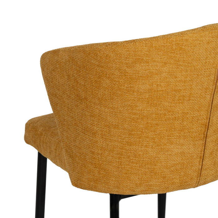 Silla Amarillo Tejido-Metal Contract 52,50 X 55 X 80 cm (Set de 2) Silla Amarillo Tejido-Metal Contract 52,50 X 55 X 80 cm (Set de 2)
