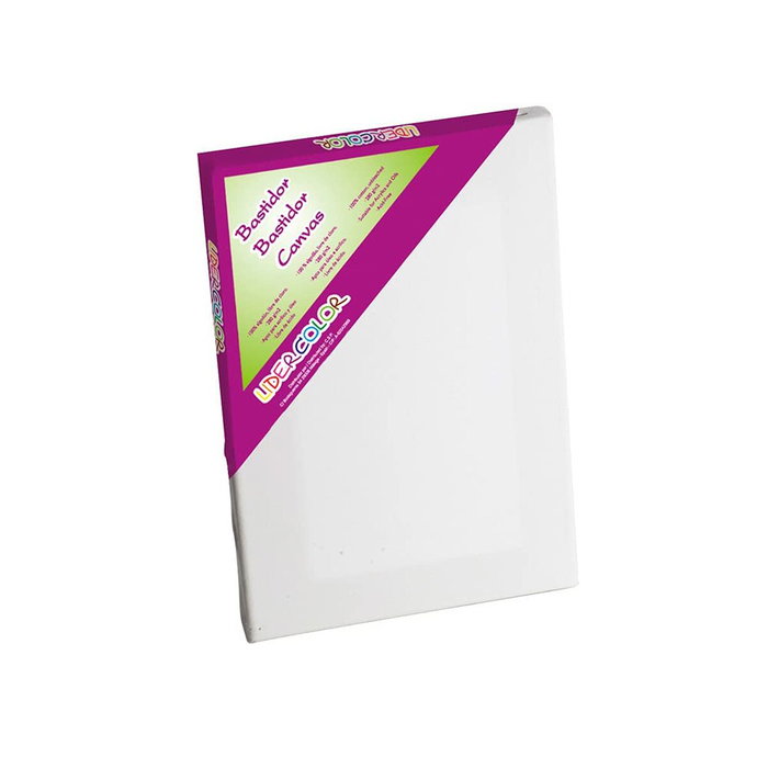 Liderpapel Bastidor Lienzo 41x33 cm Algodón 100% Grapado Trasero