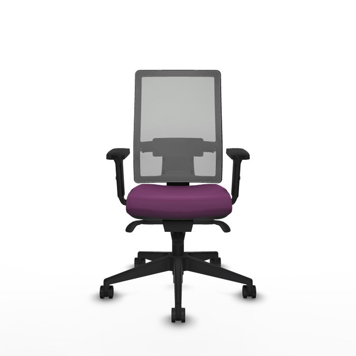 PIQUERAS Y CRESPO Silla de oficina Horna con mecanismo Sincro, Morado y Gris PIQUERAS Y CRESPO Silla de oficina Horna con mecanismo Sincro, Morado y Gris