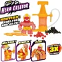 Heroes Of Goo Jit Zu Figura Hero Creator Blazagon 11cm - Kit de creación de texturas personalizadas HER0630996427859