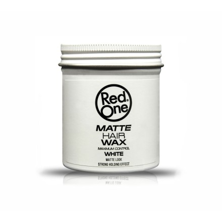 Red One Matte Hair Wax White 100 ml