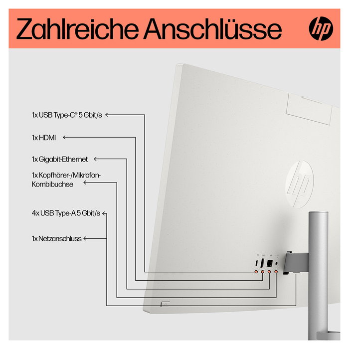 HP AIO 24-cr0110ng 23,8" RYZ3 7320U | 8GB RAM | 512GB SSD | FreeDOS HP AIO 24-cr0110ng 23,8" RYZ3 7320U | 8GB RAM | 512GB SSD | FreeDOS