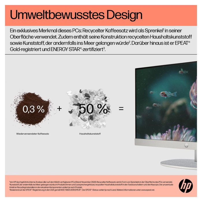 HP AIO 24-cr0110ng 23,8" RYZ3 7320U | 8GB RAM | 512GB SSD | FreeDOS HP AIO 24-cr0110ng 23,8" RYZ3 7320U | 8GB RAM | 512GB SSD | FreeDOS