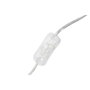 DKD Home Decor Lámpara de Sobremesa Seagrass y Lino Blanco
